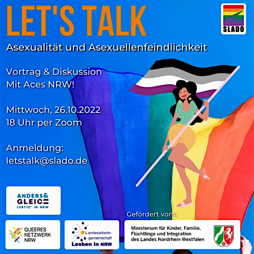 AceWeek 2022: Let’s Talk Asexualität & Asexuellenfeindlichkeit